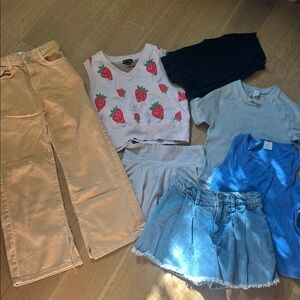 Lot of girls size 9-10 clothing: Zara, old navy, Art Class